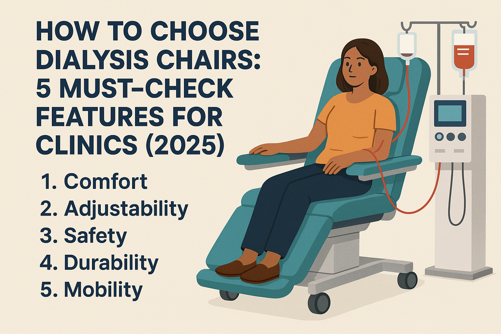 How to Choose Dialysis Chairs: 5 Must-Check Features for Clinics (2025)