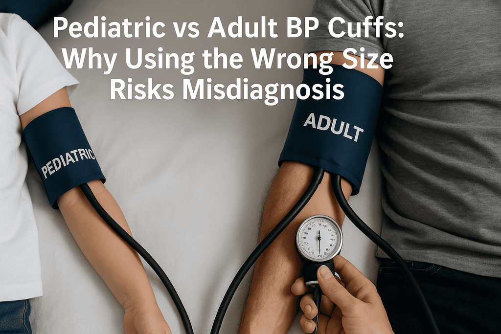 Pediatric vs Adult BP Cuffs: Why Using the Wrong Size Risks Misdiagnosis
