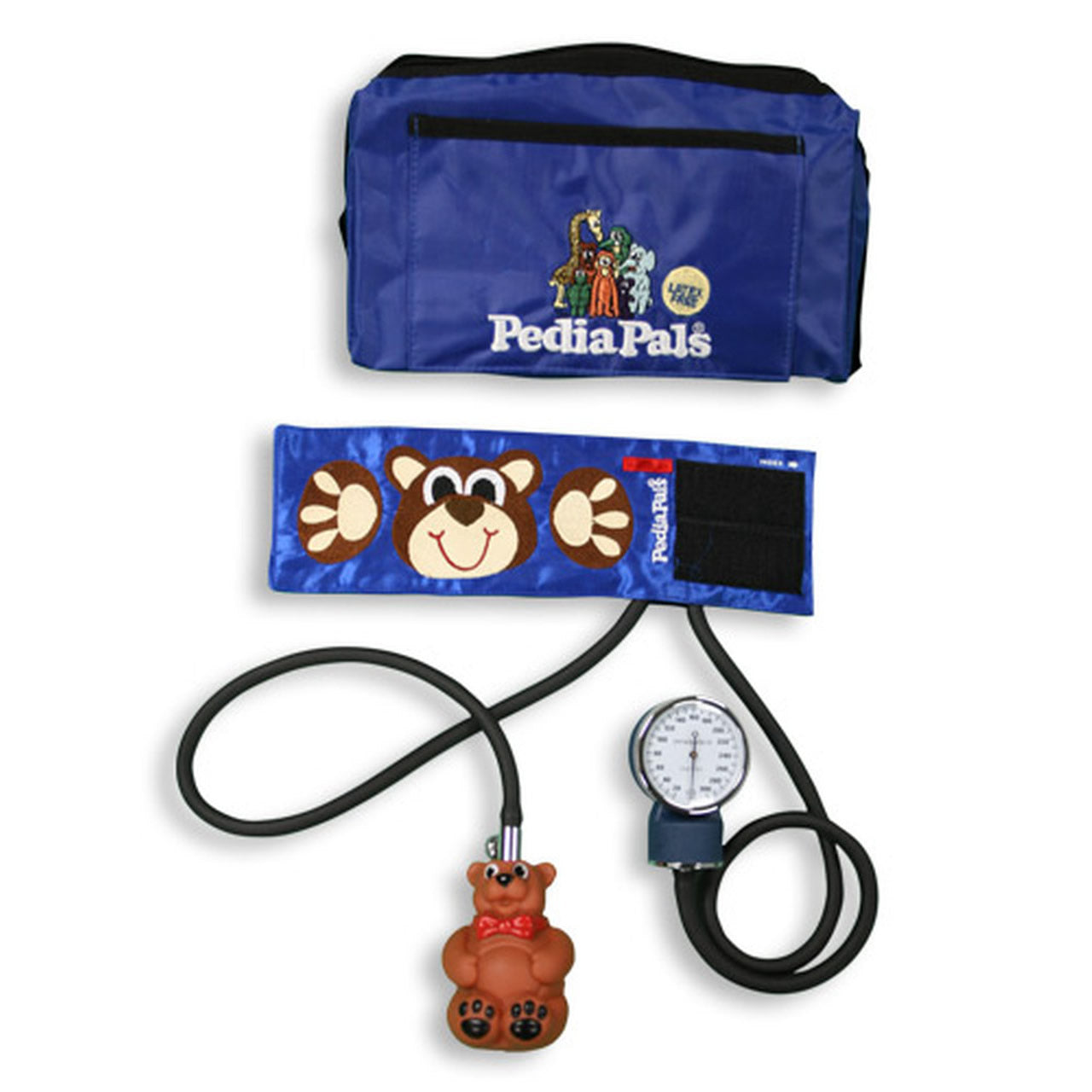 Pedia Pals Infant Size Benjamin Bear Blood Pressure Kit with Carrying Case