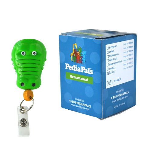 Pedia Pals Gator Retractimal ID & Security Badge Pedia Pals