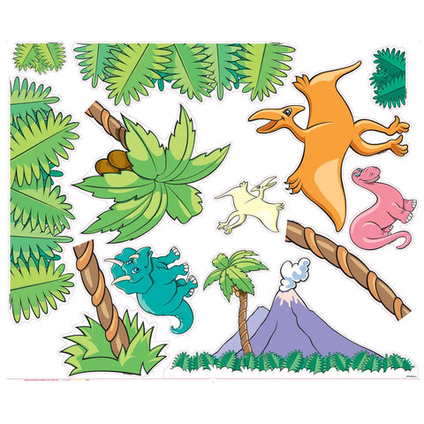 Pedia Pals Pediatric Dinosaur Wall Decal Kit Pedia Pals