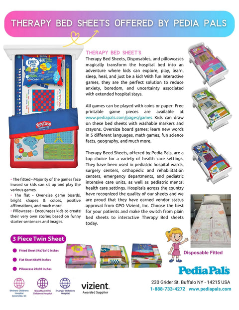 THERAPY BED SHEETS Pedia Pals