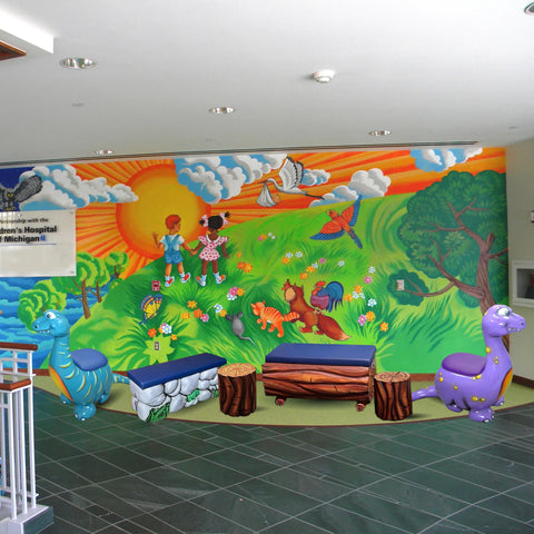 Waiting Room Pediatric Office - Blue Chair Pedia Pals