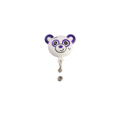 Pedia Pals Purple Panda Retractimal ID &  Security Badge Pedia Pals